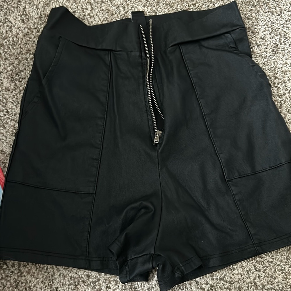 Windsor Leather Shorts